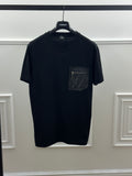 FENDI™ FF Pocket Zip T-Shirt Black Luxury Edition