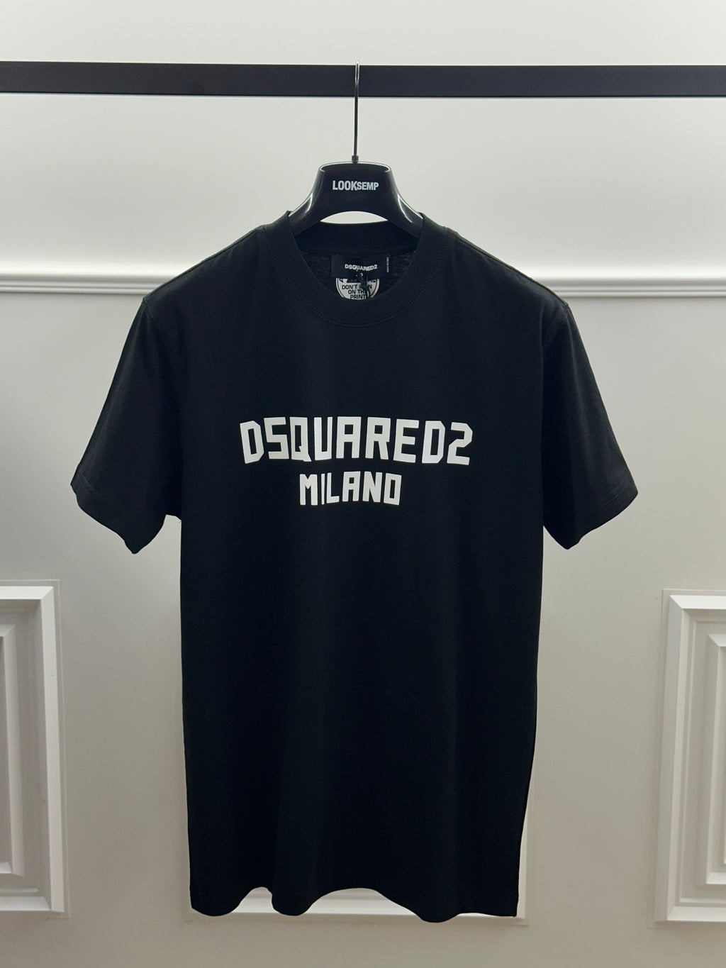 T-shirt Dsquared2 Milano Logo Black