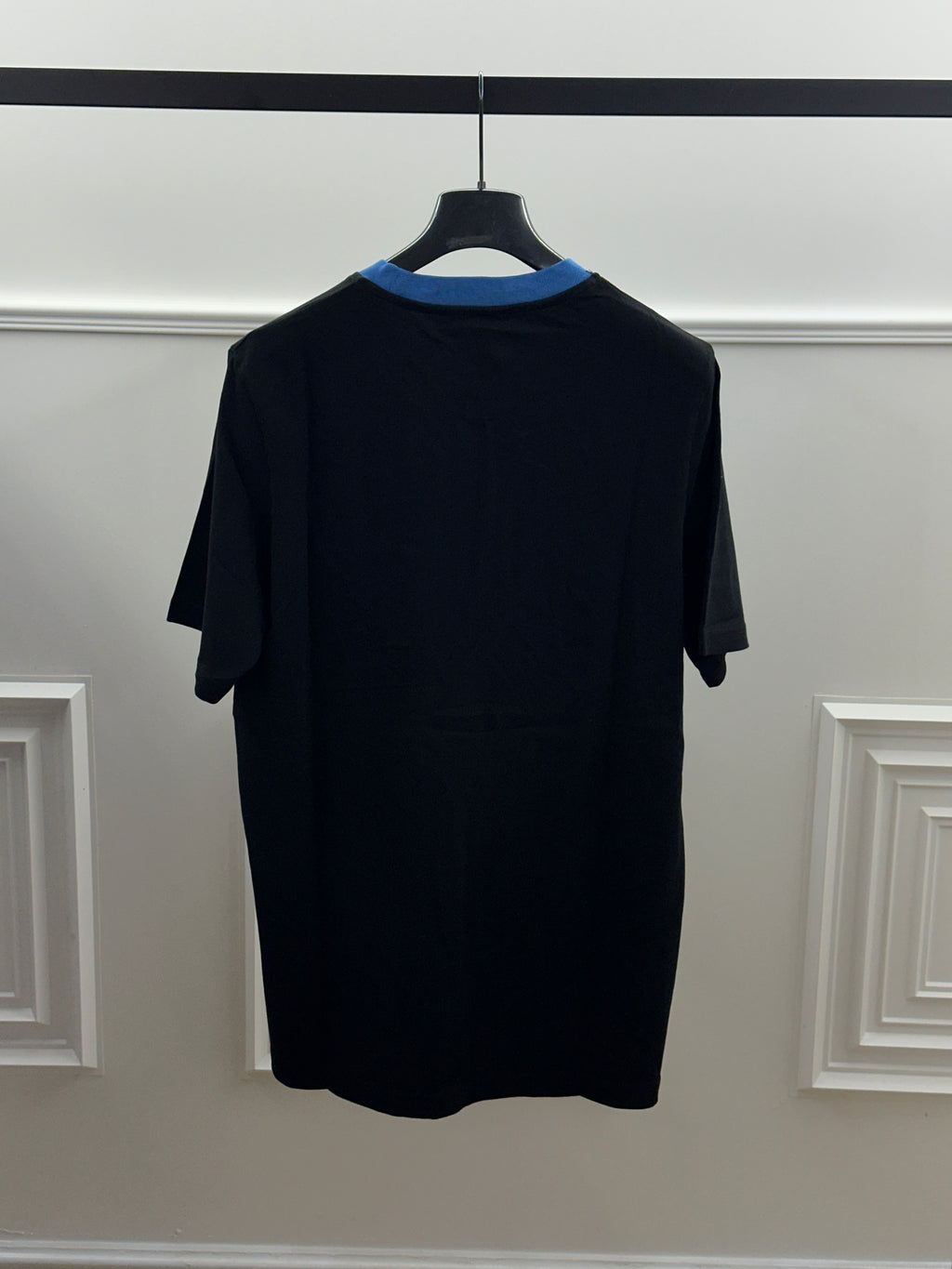T-shirt Casablanca Pocket Logo Black/Blue