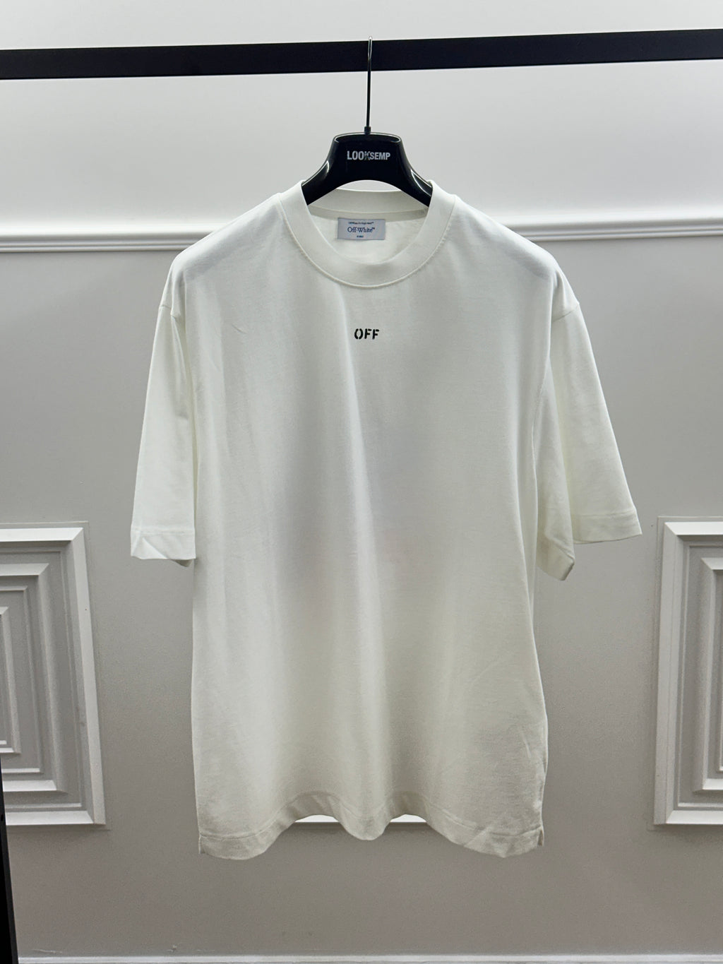 OFF-WHITE™ Arrows Rap Graphic T-Shirt White Black Streetwear Edition