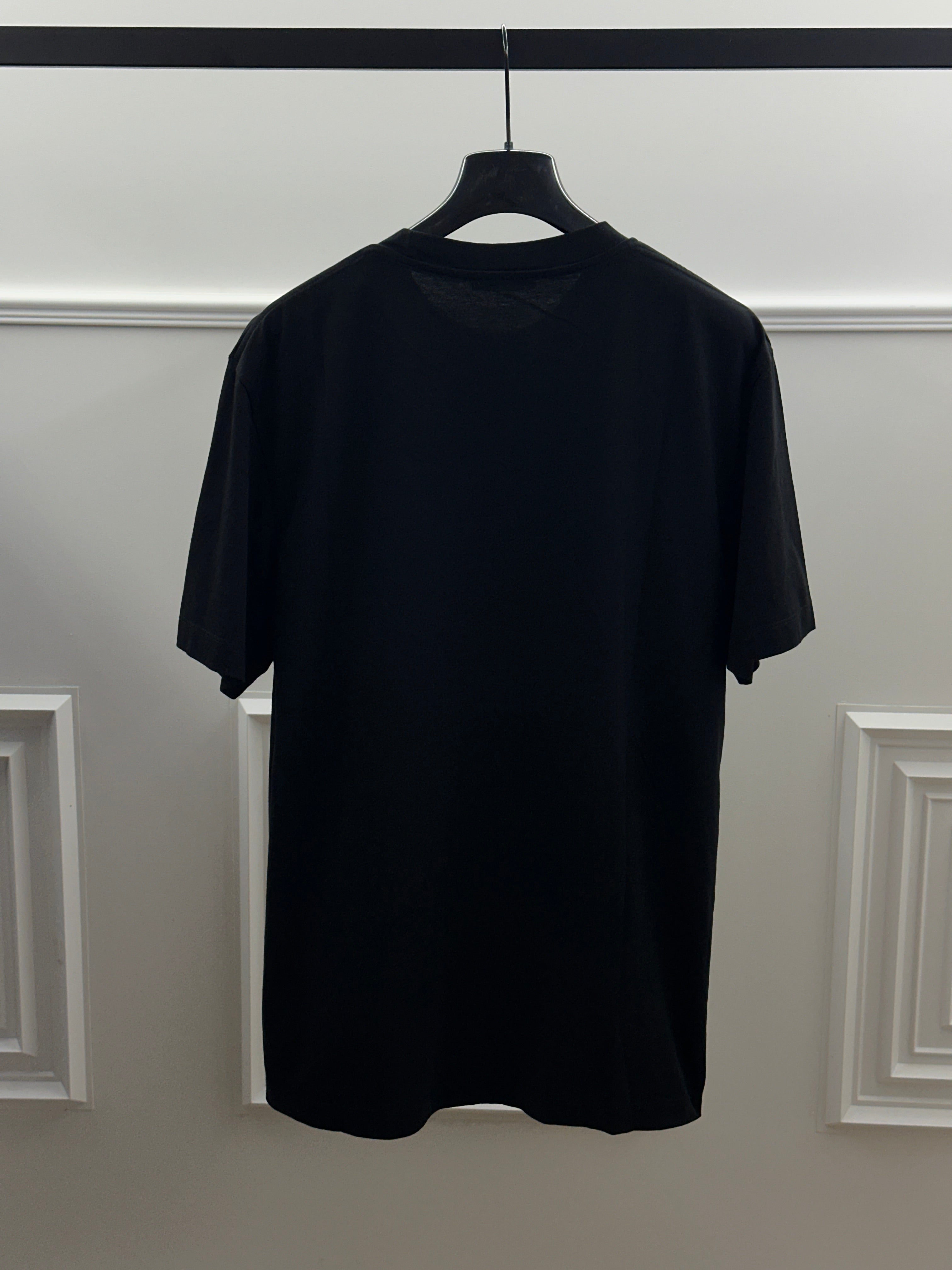 T-shirt Balmain Paris Black/Red Logo