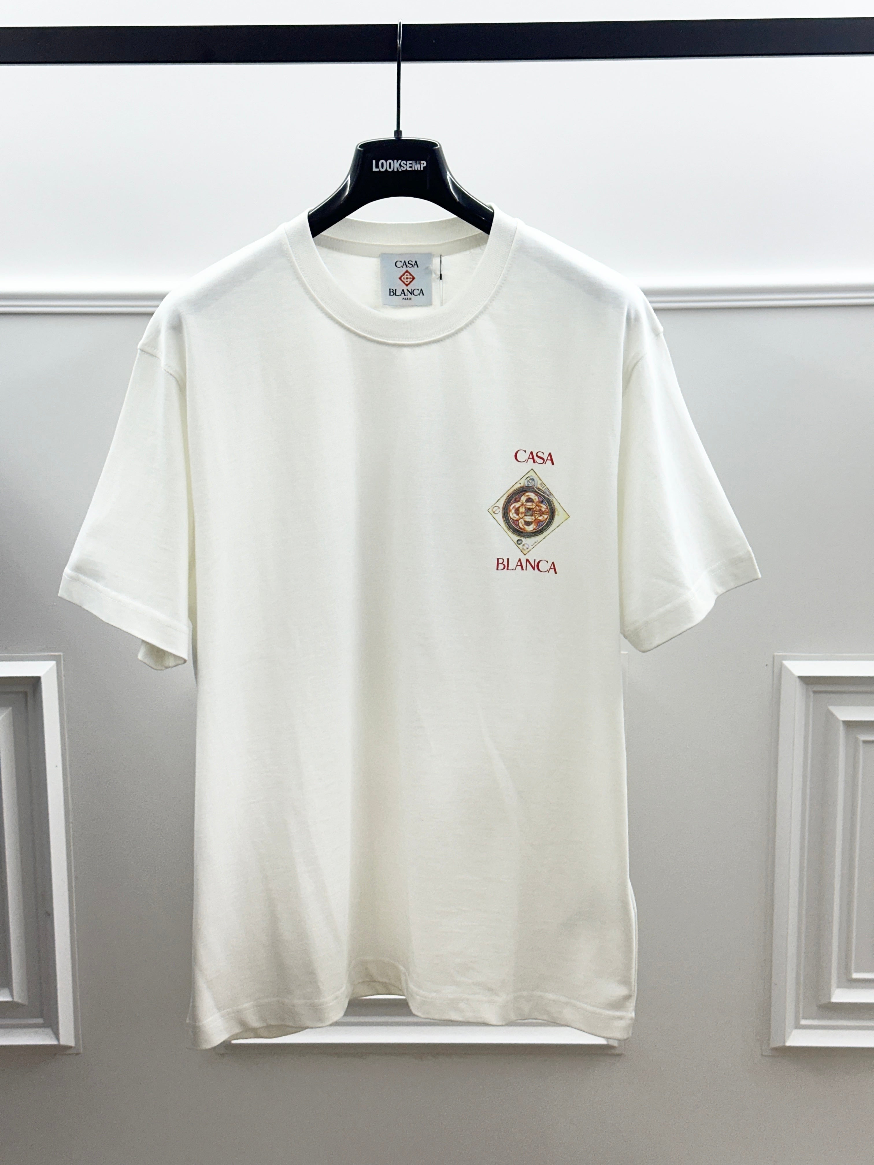 T-shirt Casablanca Casa Blanca Graphic White
