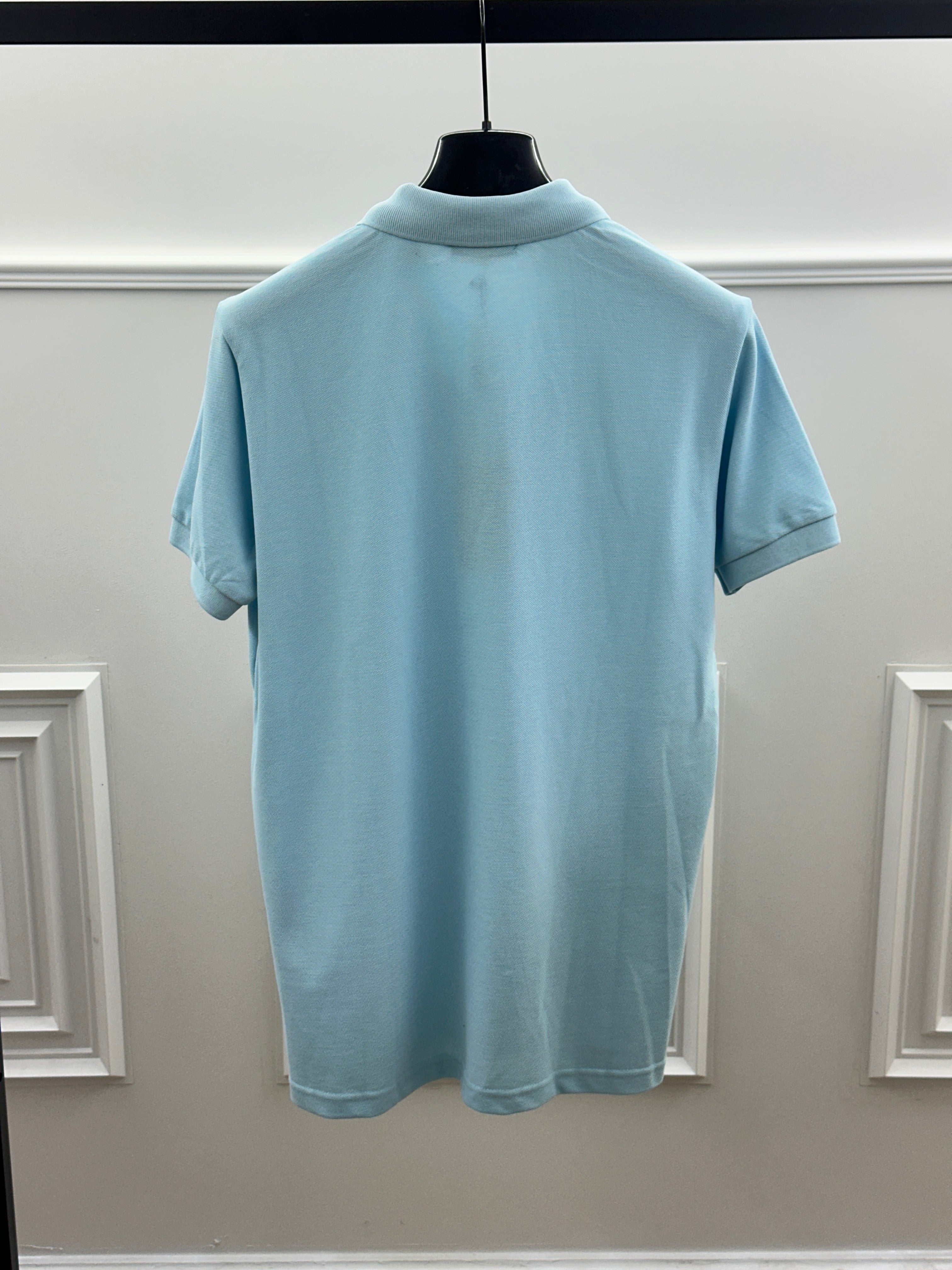 POLO RALPH LAUREN™ Classic Polo Shirt Sky Blue Pink Logo Edition