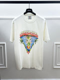 T-shirt Casablanca Sunset Graphic White
