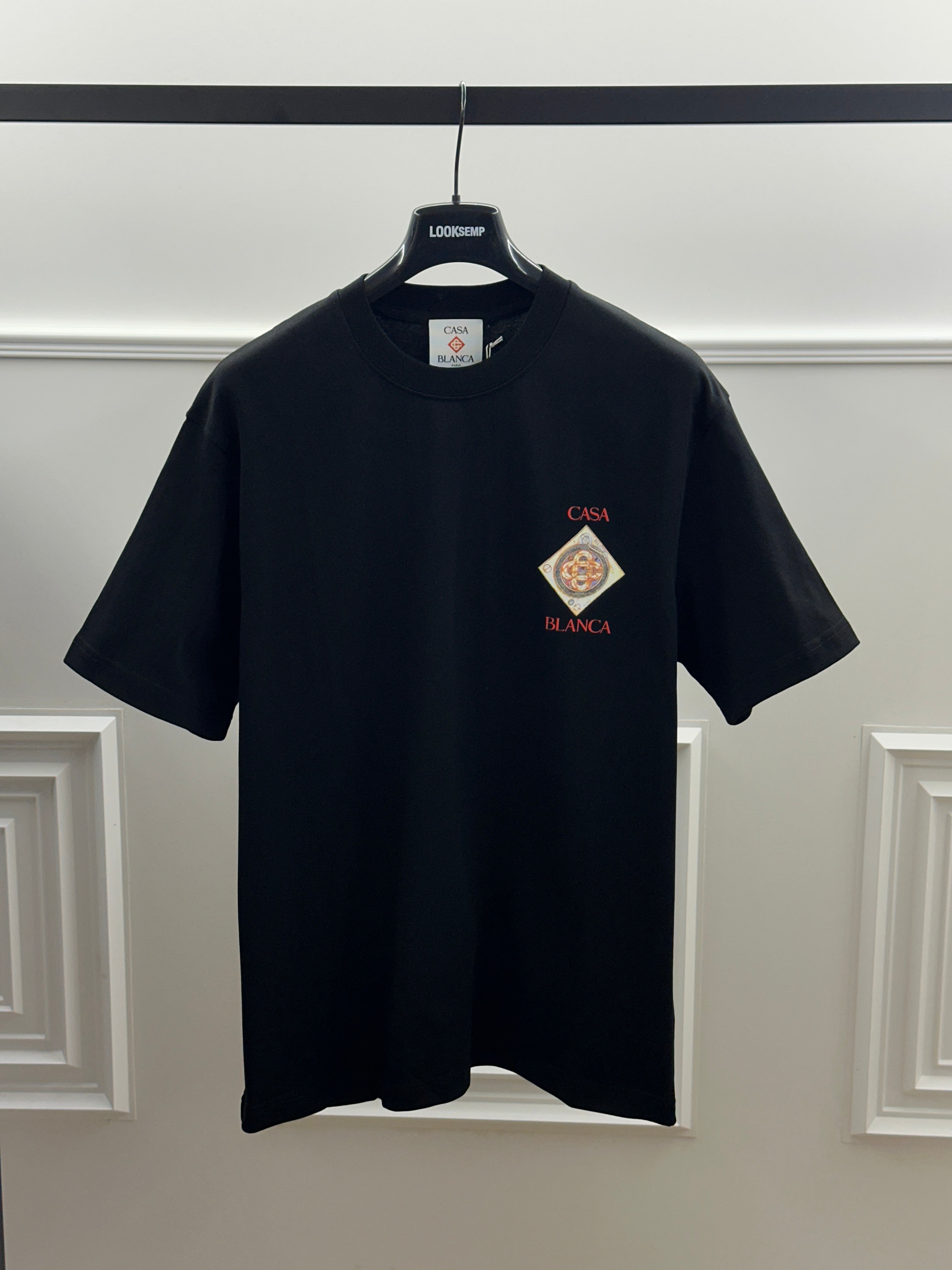 T-shirt Casablanca Casa Blanca Graphic Black