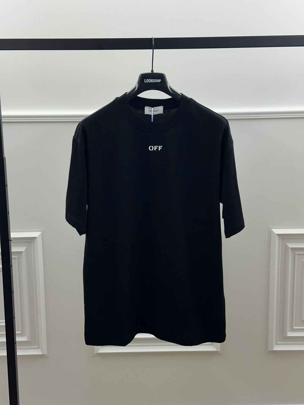 OFF-WHITE™ Arrows Rap Graphic T-Shirt Black White Streetwear Edition