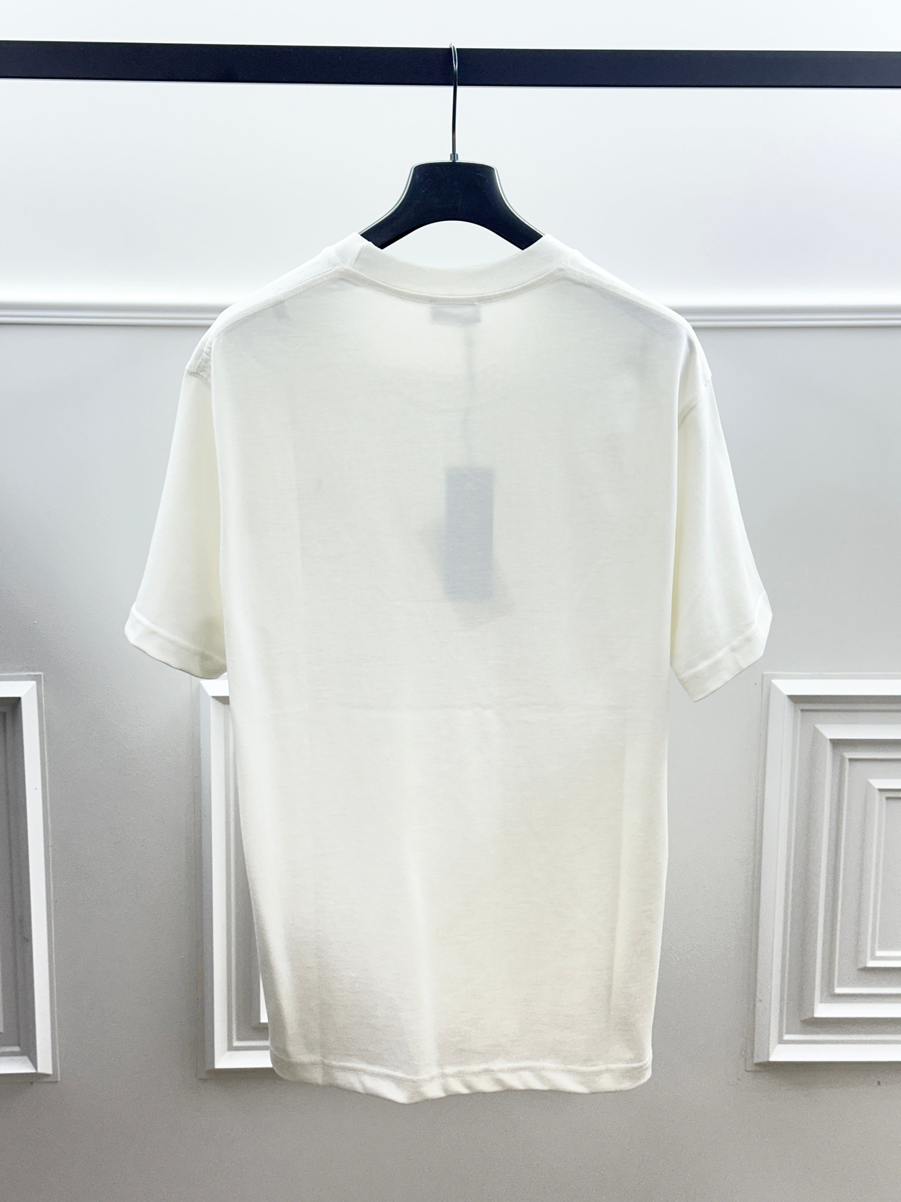 T-shirt Dior Minimal Logo White
