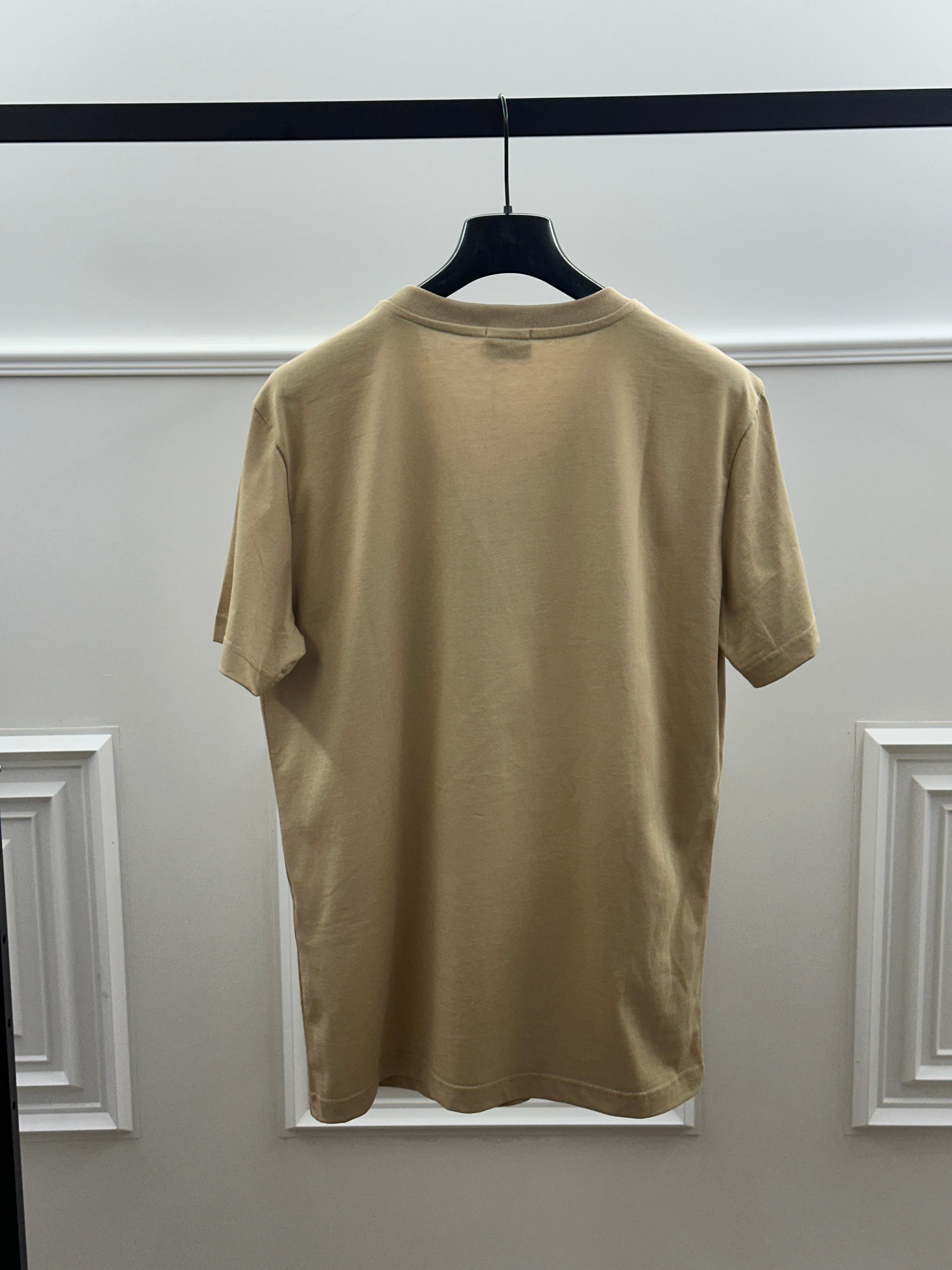 FENDI™ FF Pocket Zip T-Shirt Beige Luxury Edition