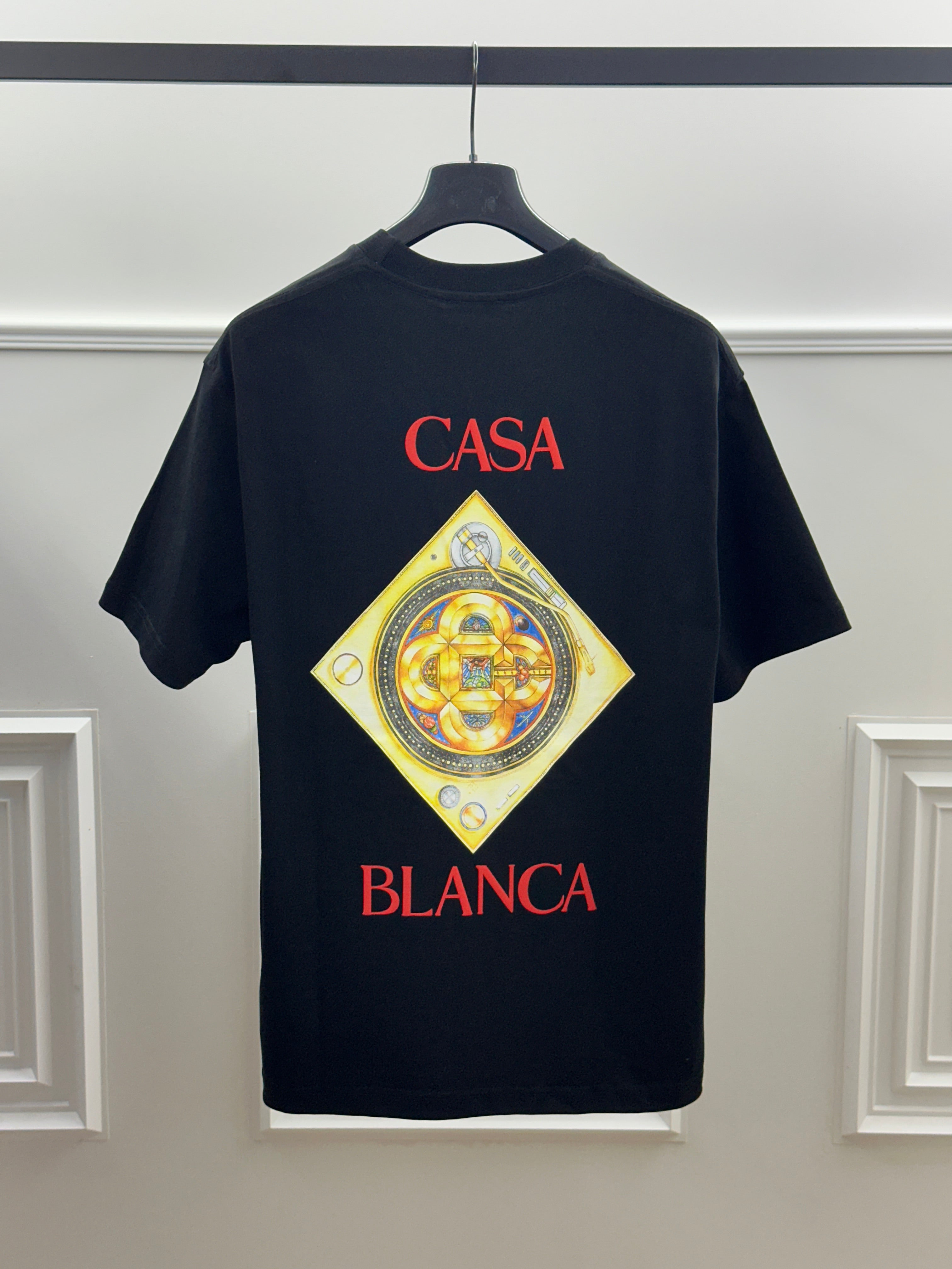 T-shirt Casablanca Casa Blanca Graphic Black