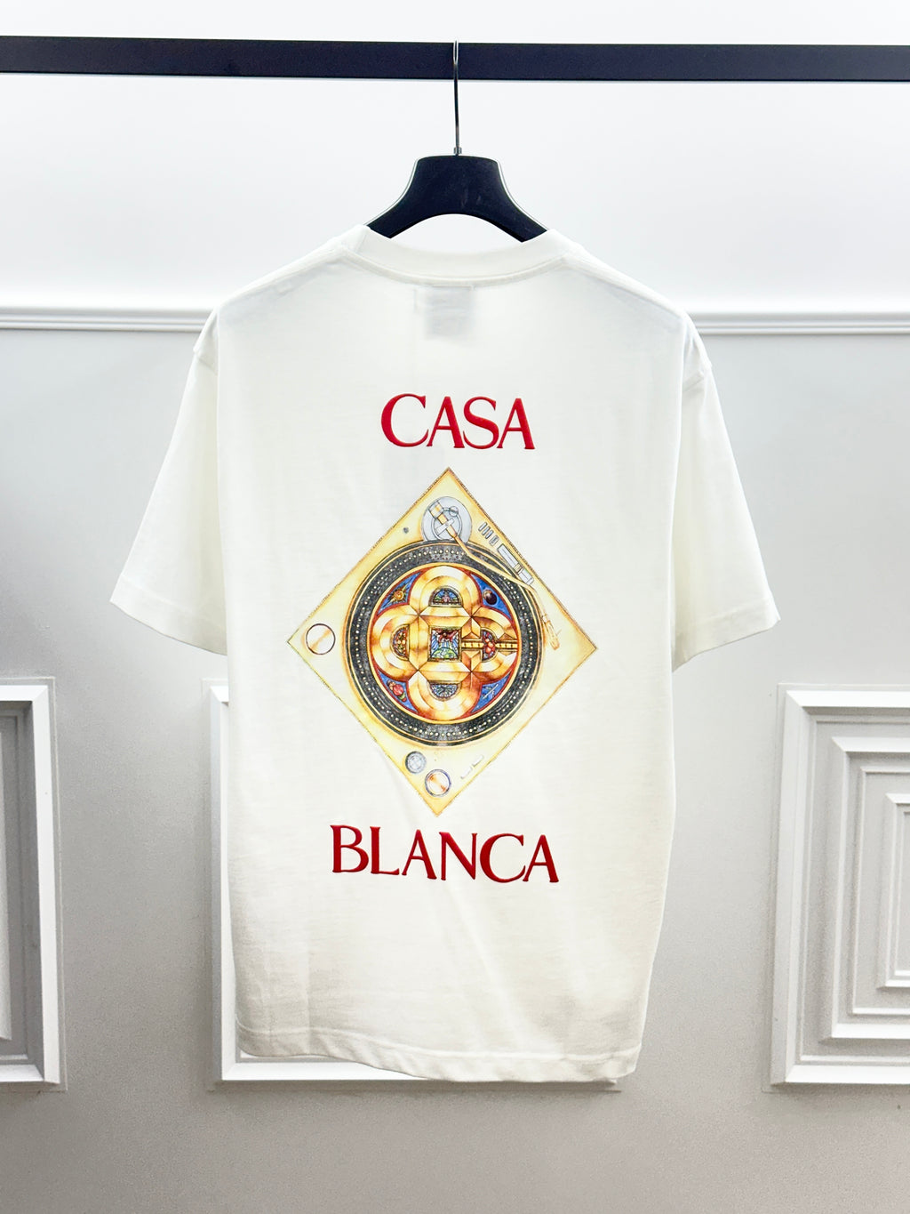 T-shirt Casablanca Casa Blanca Graphic White