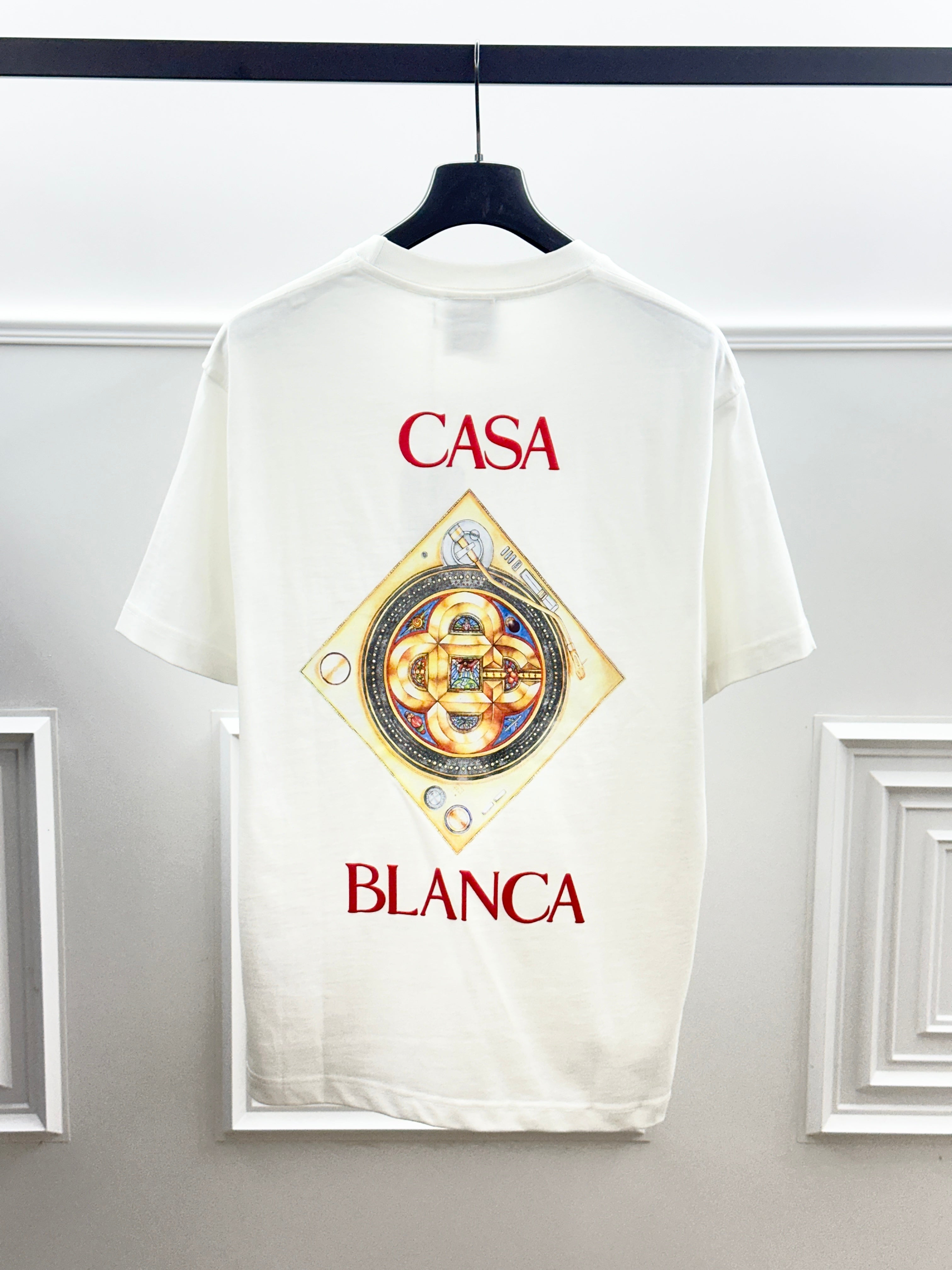 T-shirt Casablanca Casa Blanca Graphic White
